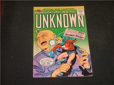 Adventures Into The Unknown #160 Nov '65 Chic Stone Art