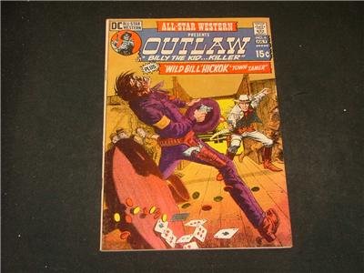 All-Star Western #6 Jul '71 Billy The Kid, Wild Bill