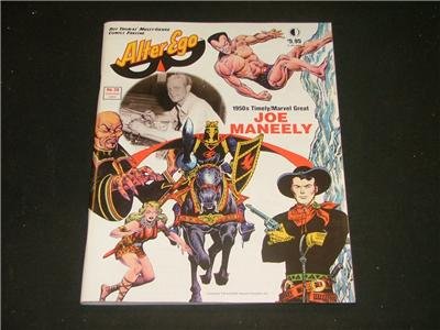 Alter Ego # 28 Timely Marvel Great JOE MANEELY Spt '03