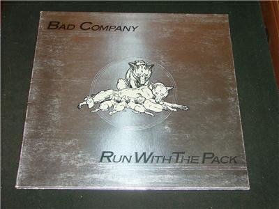 Bad Company, Run With The Pack Album Record 1976 Exc!
