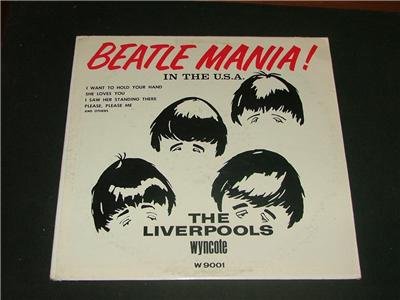 Beatle Mania In The U,S.A. Album The Liverpools 1964!