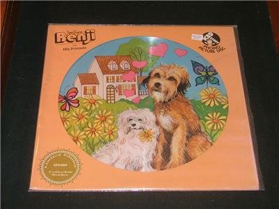 BENJI AND HIS FRIENDS Childrens Record 33 Picture Disc