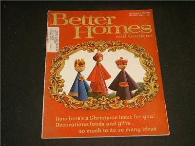 Better Homes and Gardens CHRISTMAS ISSUE Dec. 1963