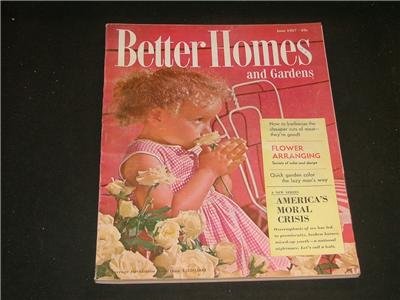 Better Homes and Gardens FLOWER ARRANGING June 1957