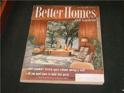Better Homes and Gardens GARDENING RECIPES April 1954
