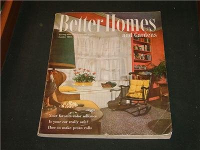 Better Homes and Gardens GARDENING RECIPES Oct. 1950