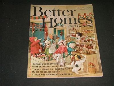Better Homes and Gardens No Label DECORATIONS Dec. 1961