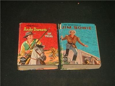 Big Little Book Tv Series, 2, Jim Bowie & Andy Burnett