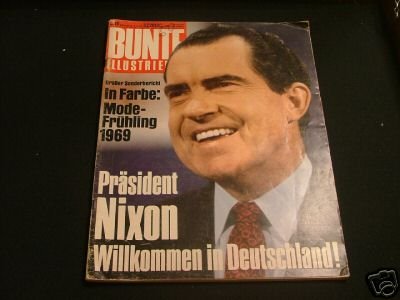 BUNTE ILLUSTRATED may 3 1969 ( Nixon cover )