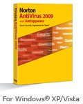 Norton AntiVirus 2009 5 users license with 2 years subscription