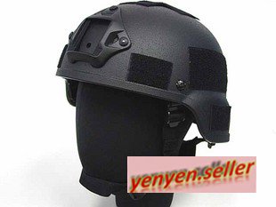 USMC MICH Kevlar ACH USGI Protective Helmet BK