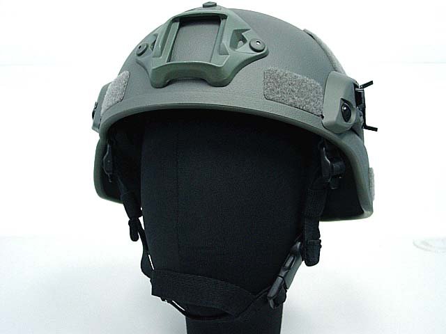 MICH TC-2000 ACH Helmet w/NVG Mount & Side Rail ACU