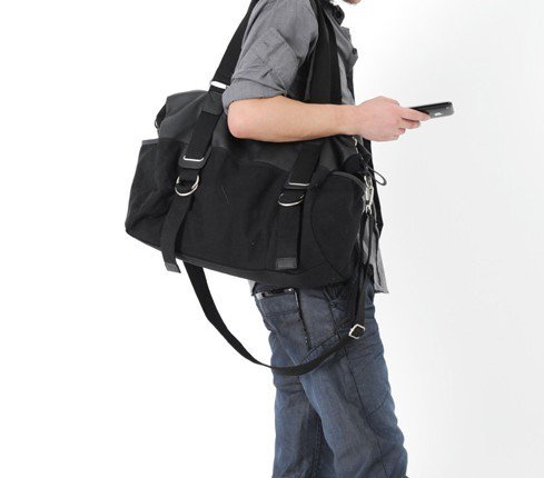 New fashion Canvas man man's shoulder hand bag 1980