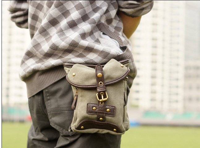 Menâs Italian Fashion Waist pack Messenger Bag A03