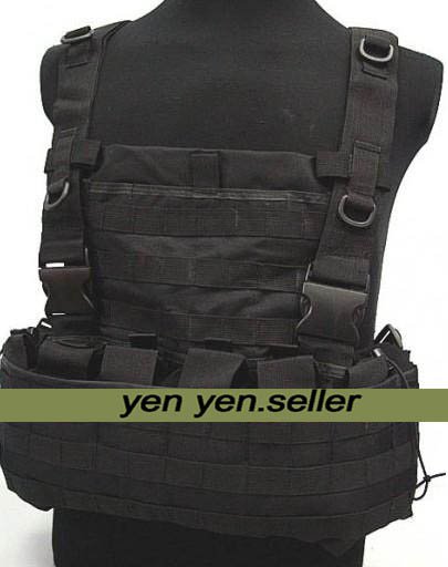SWAT Airsoft Molle Hydration Combat Carrier Vest