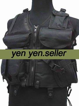 Tactical Assault Vest Type B Black AE 32