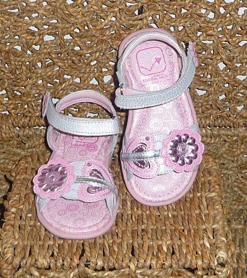 Stride Rite TT Ava Girls Sandals 7.5M NEW!