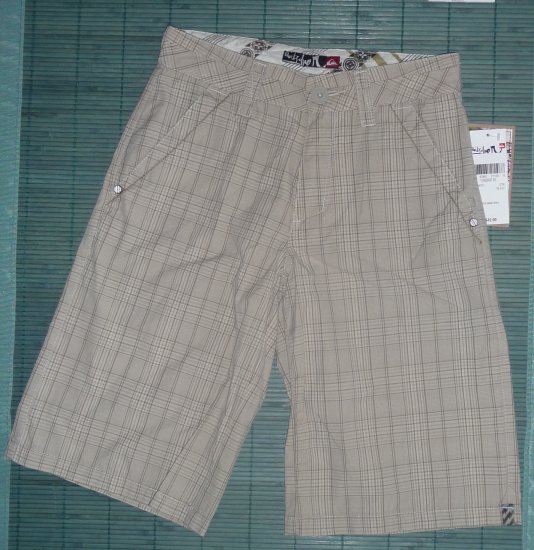 Quiksilver Boys Shorts 8/10 Size 25 NWT