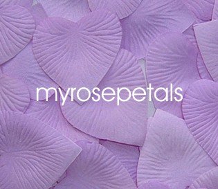 Petals - 1000 Heart Wedding Silk Rose Flower Petals Wedding Favors - Lavender