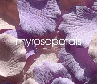 Petals - 200 Wedding Silk Rose Flower Petals Wedding Favors - Lavender & Pale Pink