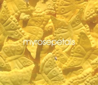 Petals - 1000 Butterfly Shaped Silk Rose Flower Petals Wedding Favors - Yellow