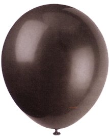 Balloons - 12" Latex Balloons - 144/Bag - Birthday Party/Wedding Celebration - Black