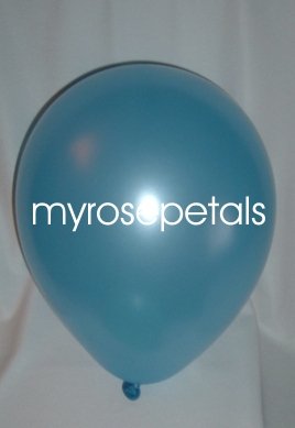 Balloons - 12" Latex Pearlized Balloons - 144/Bag - Party/Wedding - Powder Blue