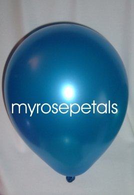 Balloons - 12" Latex Pearlized Balloons - 144/Bag - Party/Wedding - Saphire Blue
