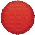 12 Mylar/Foil Balloons Lot Wedding/Party- Round - 18" - Red