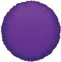 12 Mylar/Foil Balloons Lot Wedding/Party- Round - 18" - Purple