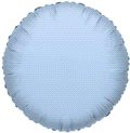 12 Mylar/Foil Balloons Lot Wedding/Party- Round - 18" - Baby Blue