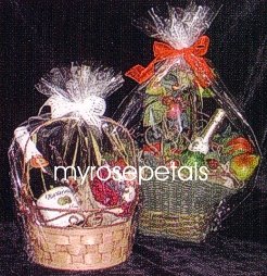 Clear Cello/Cellophane Bags - Basket Bags - 50 Bags FLAT - 14" x 18" Gift Basket Supplies
