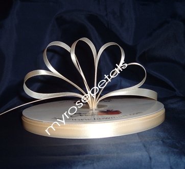 Ribbon - Satin Ribbon- 3/8" Single Face 100 Yards (300 FT) - Ivory -Sewing - Craft - Wedding Favors