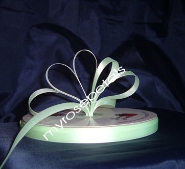 Ribbon - Satin Ribbon- 3/8" Single Face 100 Yards (300 FT) -Pale Green-Sewing-Craft -Wedding Favors