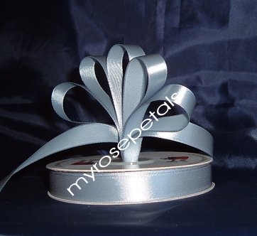 Ribbon - Satin Ribbon- 5/8" Single Face 50 Yards (150 FT) - Dusty Blue-Sewing-Craft- Wedding Favors