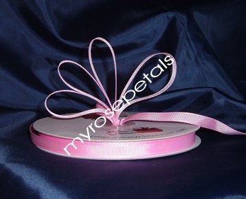 Grosgrain Ribbon 3/8" - 50 Yards (150 FT) - Pink - Sewing - Craft - Wedding Favors
