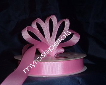 Grosgrain Ribbon 7/8" - 50 Yards (150 FT) - Pink-Sewing- Craft - Wedding Favors