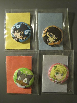 Ao no Exorcist Buttons
