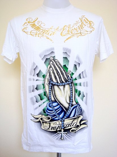 Emperor Eternity Prayer Immortal Tattoo Art T-Shirt L