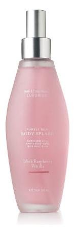 Black Raspberry Vanilla Purely Silk Body Splash
