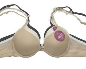 LOT 3 SEXY DIAMOND RHINESTONE PLUNGE PUSH UP BRA 42D