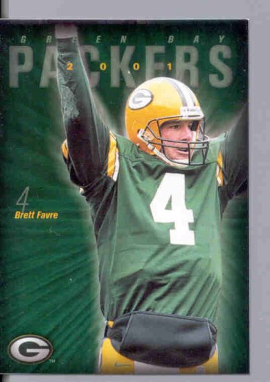 2001 01 Packers Police Brett Favre card 2 of 20 Green Bay Packers