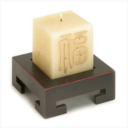 Good Luck Candle On Base