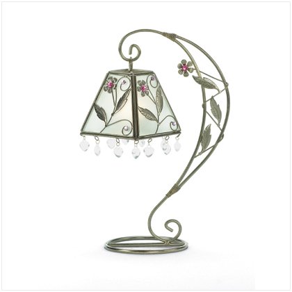 Flower Swirl Candle Holder