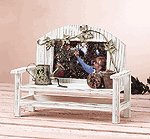 WOOD METAL GARDEN CHAIR FRAME