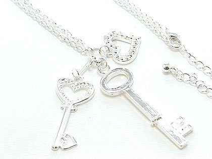 Heart Sterling Silver Necklace