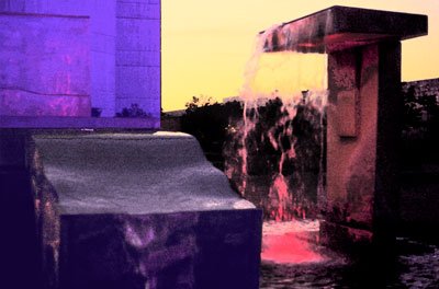 Cougar Fountain Photo Print 8x10