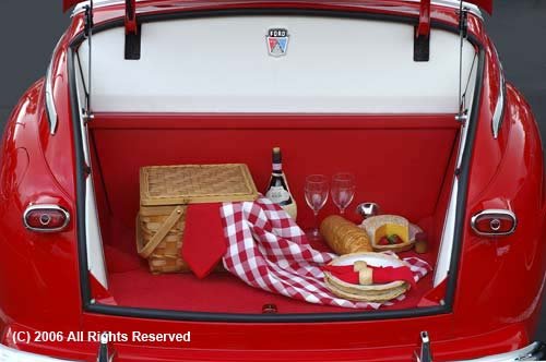 Classic Tailgate Party Giclee Art Print 12x16