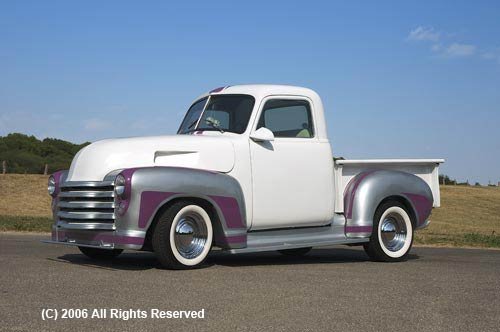 52 Chevy Dream Truck Giclee Art Print 12x16