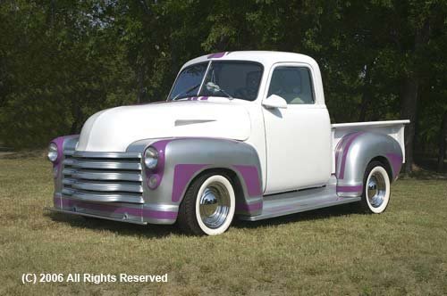 Bobs 52 Chevy Truck Giclee Art Print 12x16